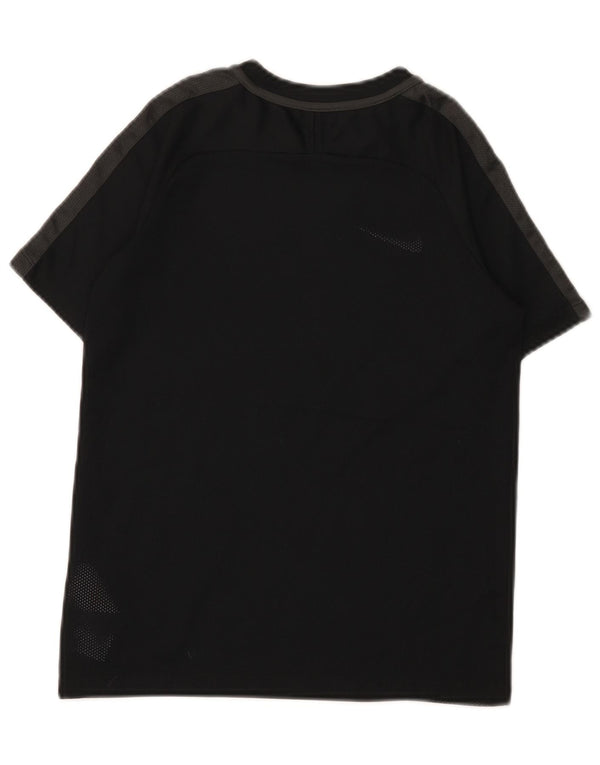Μπλουζάκι Nike Boys Dri Fit Top 10-11 ετών Medium Black Colourblock