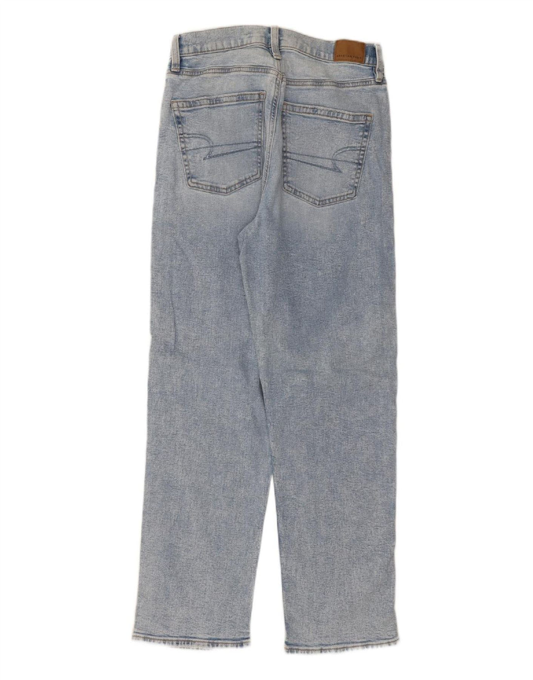 AMERICAN EAGLE Womens Straight Jeans US 8 Medium W28 L28 Blue Cotton