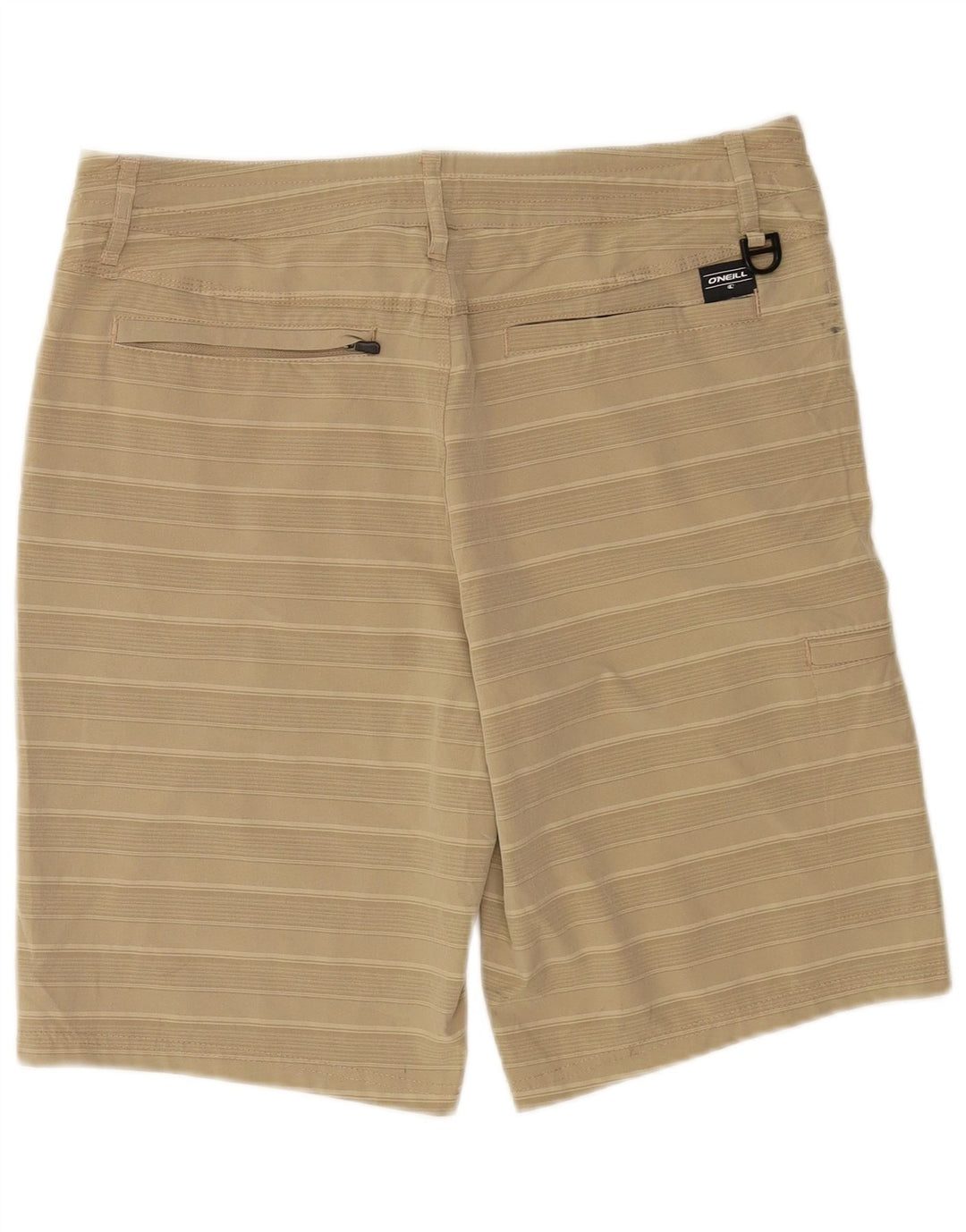 Ανδρικό σορτς Chino O'Neill W32 Medium Beige ριγέ πολυεστέρα