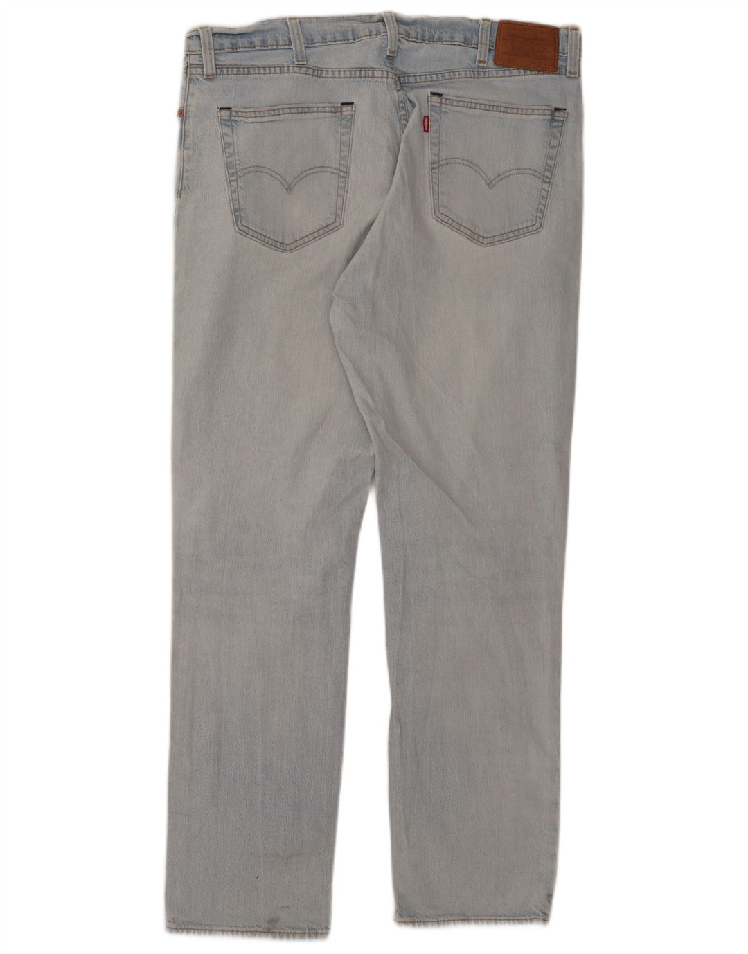 Levi's Mens 511 Distressed Slim Jeans W38 L32 Μπλε βαμβακερό
