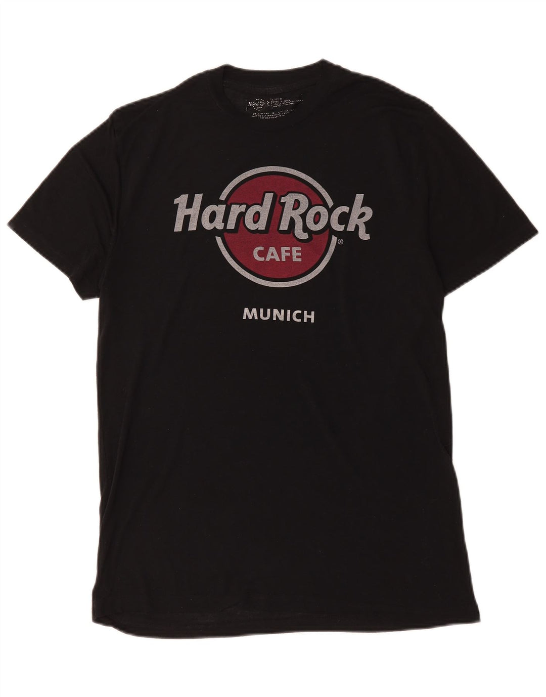 Ανδρικό γραφικό T-shirt Hard Rock Cafe Munich Top Medium Μαύρο