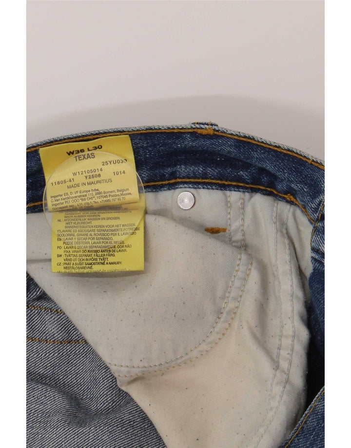 Ανδρικό τζιν Wrangler Texas Regular Straight W36 L30 Blue Cotton