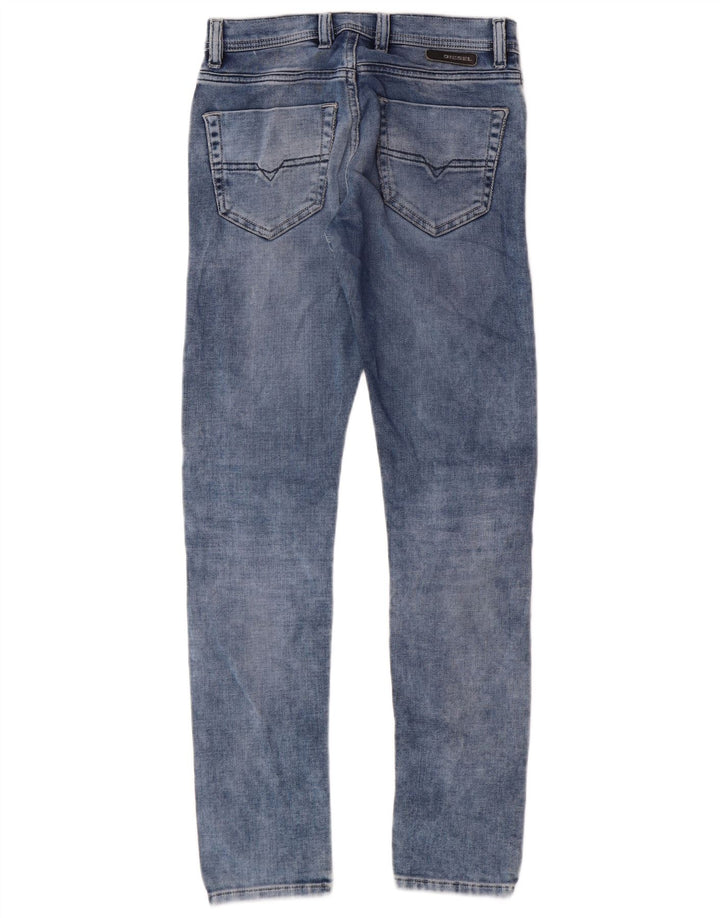 DIESEL Boys Tepphar Slim Jeans 11-12 ετών W26 L30 Blue Cotton