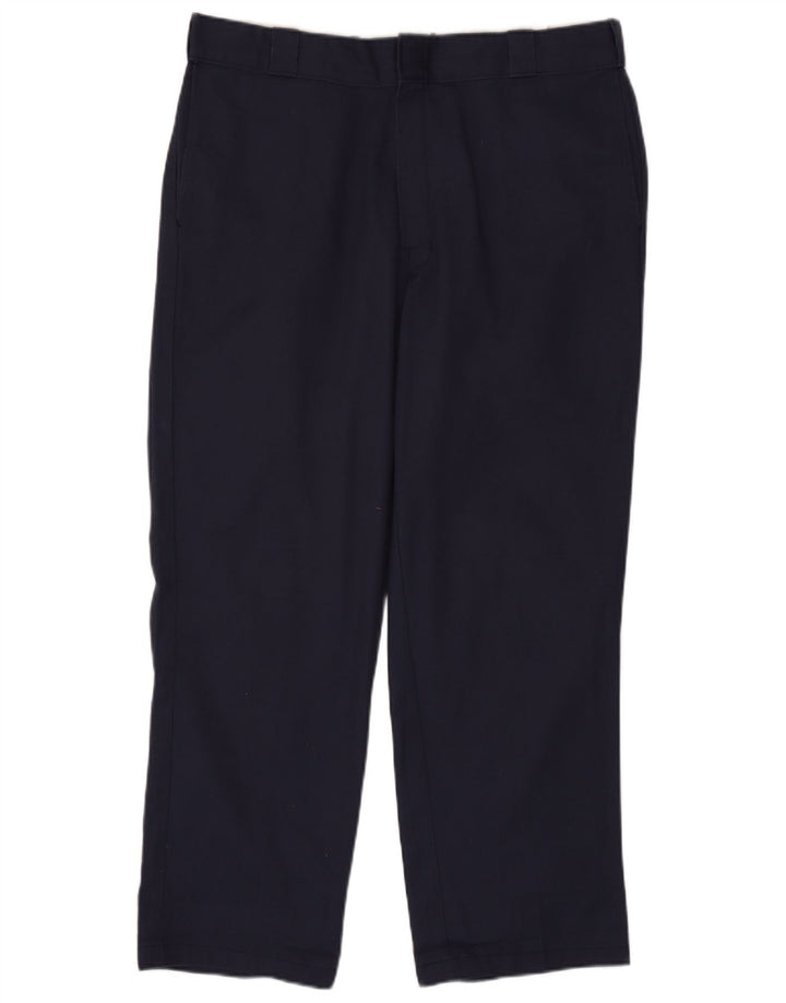 Ανδρικό ίσιο παντελόνι Chino Dickies W38 L30 Navy Blue Polyester