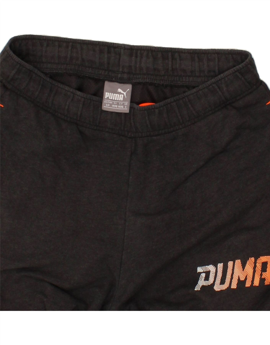 PUMA Mens Graphic Tracksuit Trousers Joggers Small Grey Vintage Puma and Second-Hand Puma from Messina Hembry 