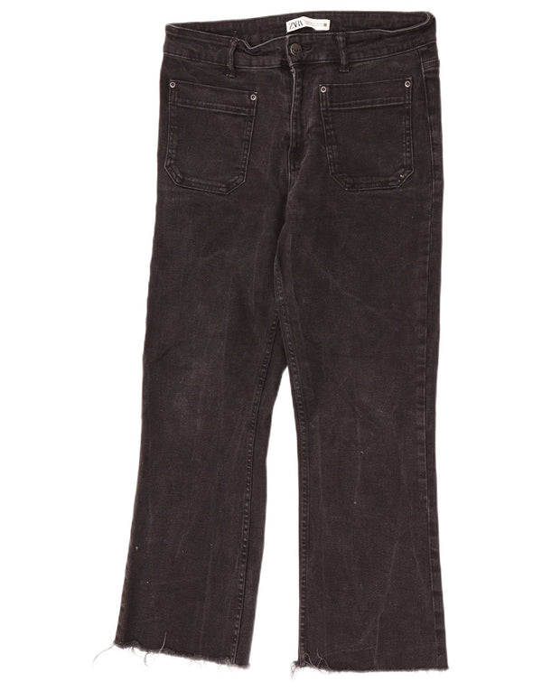 Zara Γυναικείο Ψηλόμεσο Τζιν EU 40 Medium W30 L25 Μαύρο
