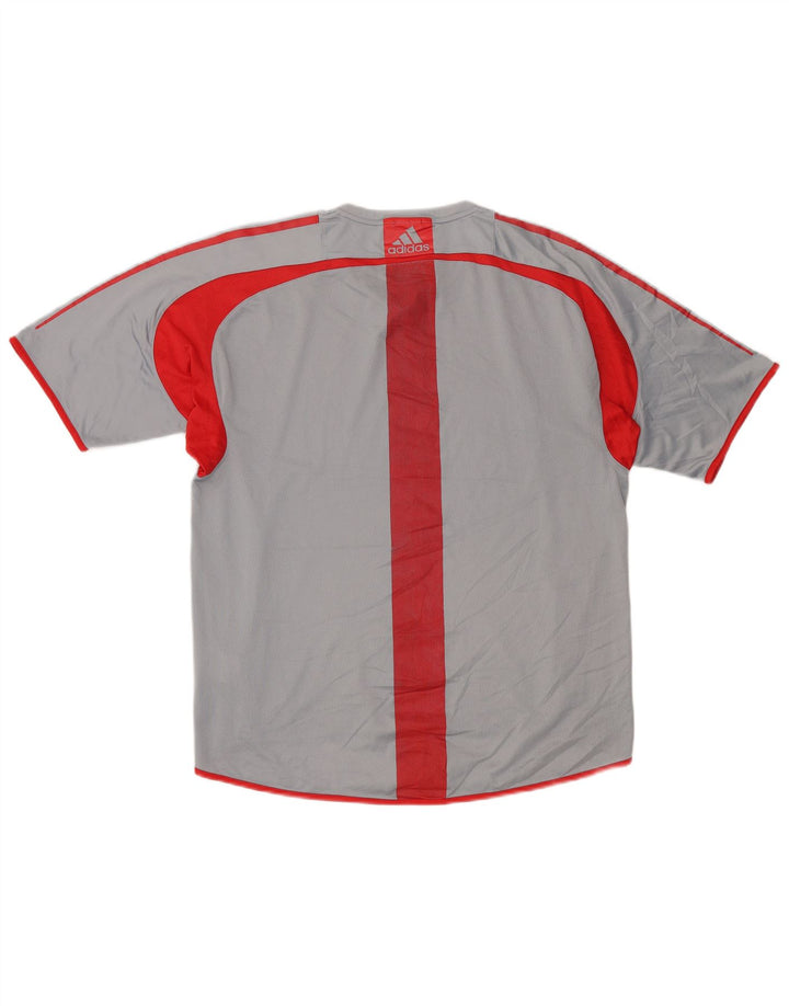 Ανδρικό T-Shirt Adidas Climacool Top Medium Grey Colourblock Polyester