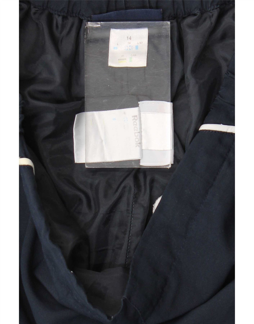Reebok Γυναικεία φόρμα Capri Παντελόνι UK 14 Medium Navy Blue Polyester