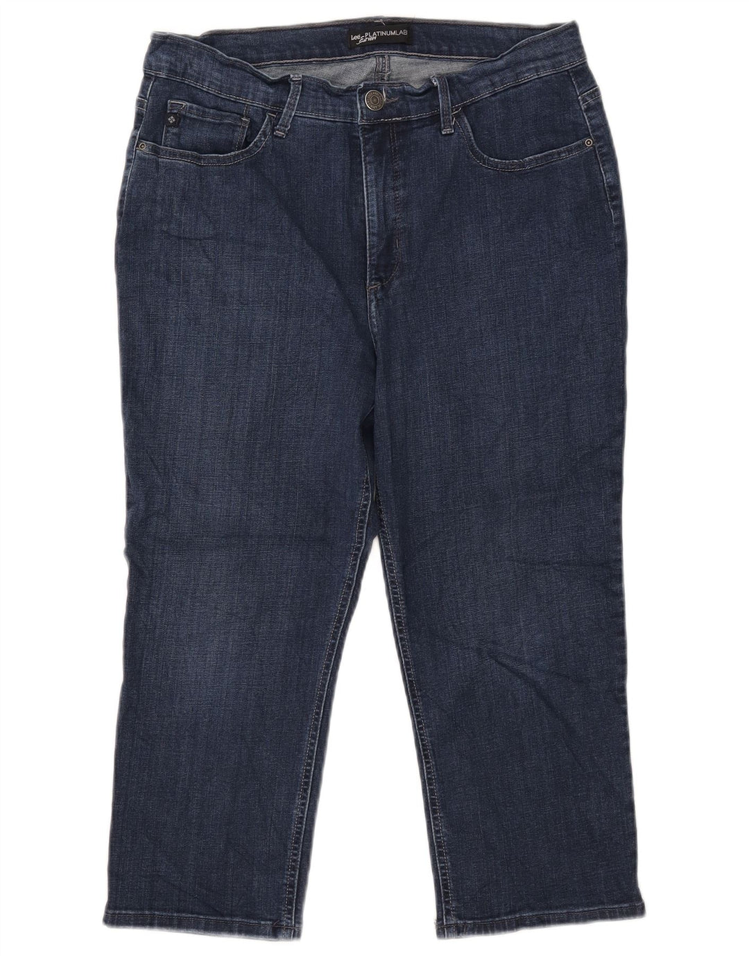 LEE Γυναικεία Platinum Label Capri Jeans W34 L21 Navy Blue