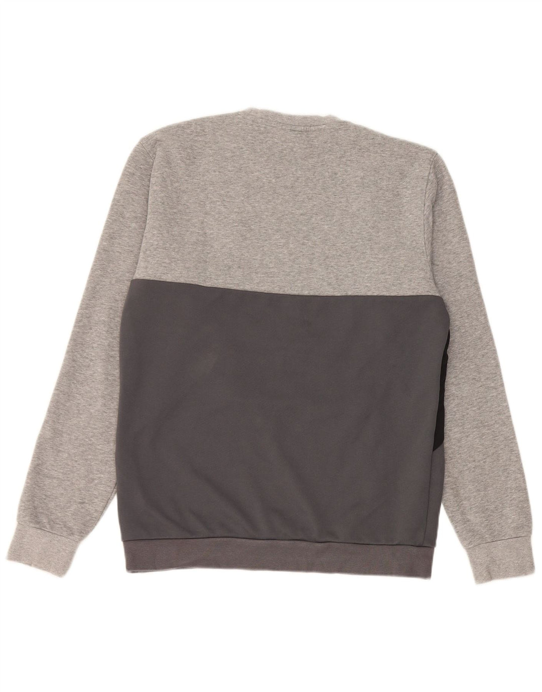 Ανδρικό φούτερ ADIDAS Jumper Small Grey Colourblock Βαμβακερό