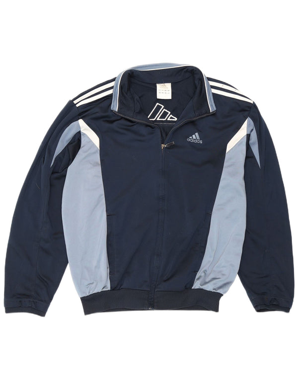 Ανδρική φόρμα Adidas Top Jacket UK 36/38 Small Navy Blue Colourblock