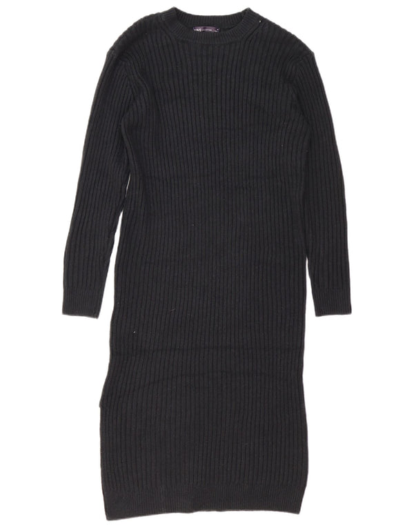 Γυναικείο μακρυμάνικο φόρεμα Marks & Spencer UK 14 Medium Black