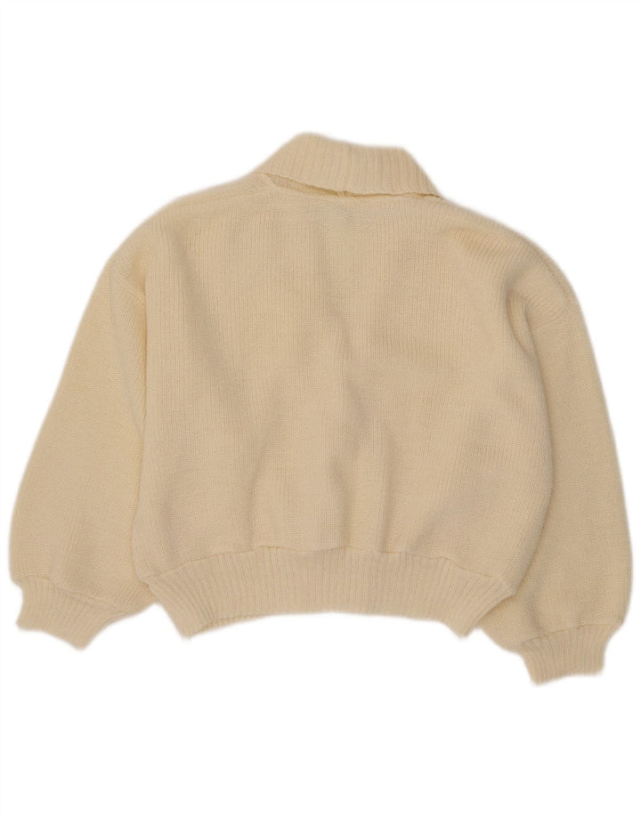 Creation Γυναικείο πουλόβερ Oversized Cardigan IT 40 Small Off White Ακρυλικό