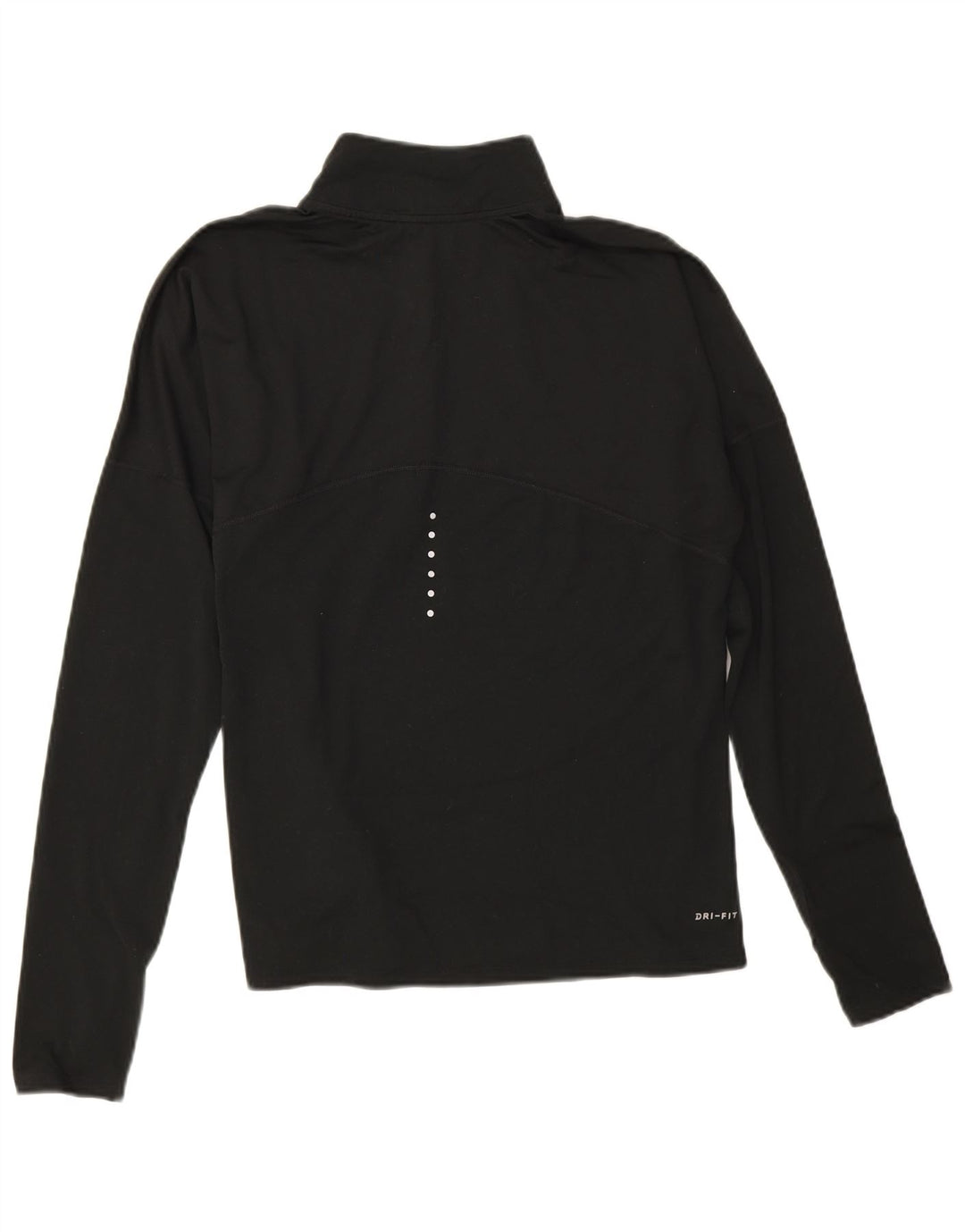 Γυναικεία φόρμα πουλόβερ με φερμουάρ Nike Dri Fit Top UK 14 Medium Black