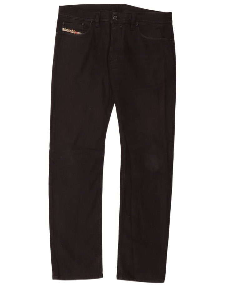 Diesel Ανδρικό Slim Jeans W34 L34 Μαύρο βαμβακερό