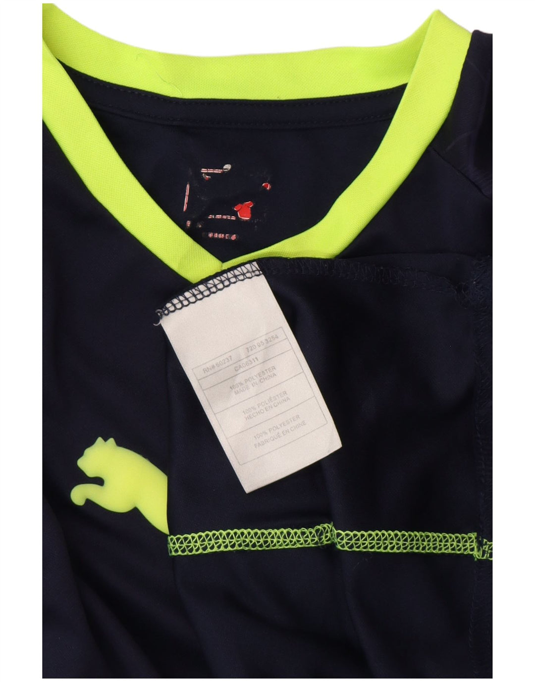 Γυναικείο γραφικό T-Shirt PUMA Top Medium Navy Blue Polyester