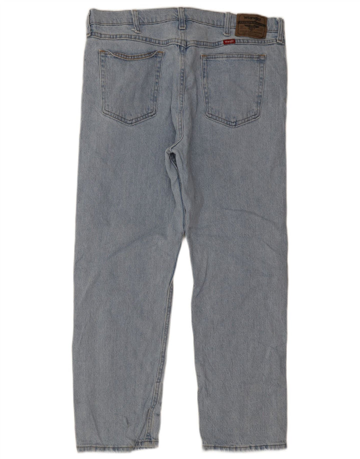 Ανδρικό τζιν Wrangler ίσιο W36 L29 Μπλε βαμβακερό