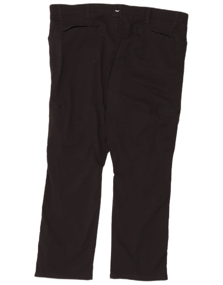 Ανδρικό ίσιο παντελόνι Cargo WRANGLER W44 L32 Μαύρο
