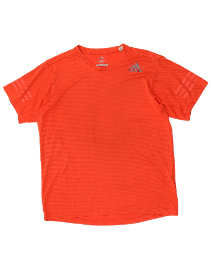 Ανδρικό T-Shirt Adidas Climacool Top Medium Red Polyester