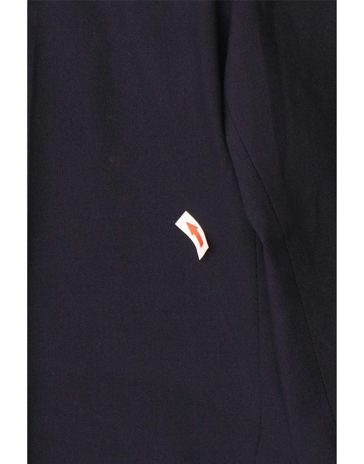 Ανδρικό κωνικό παντελόνι Marks & Spencer W40 L29 Navy Blue Polyester