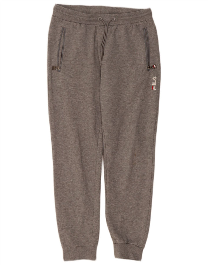 Fila Γυναικεία αθλητική φόρμα Παντελόνι Joggers UK 14 Medium Grey Cotton