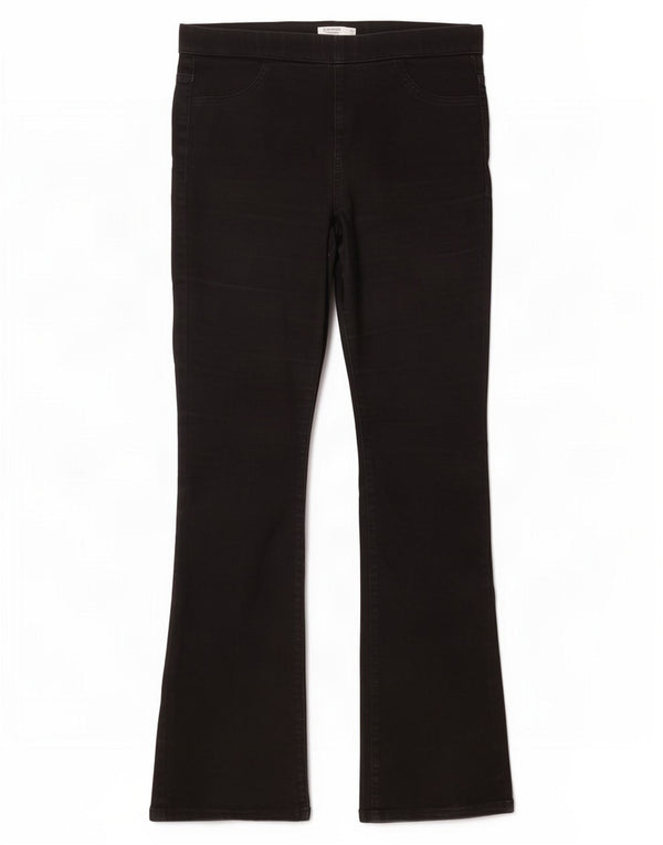 Marks & Spencer Γυναικεία Bootcut Casual Παντελόνι UK 14 Large W32 L31 Black