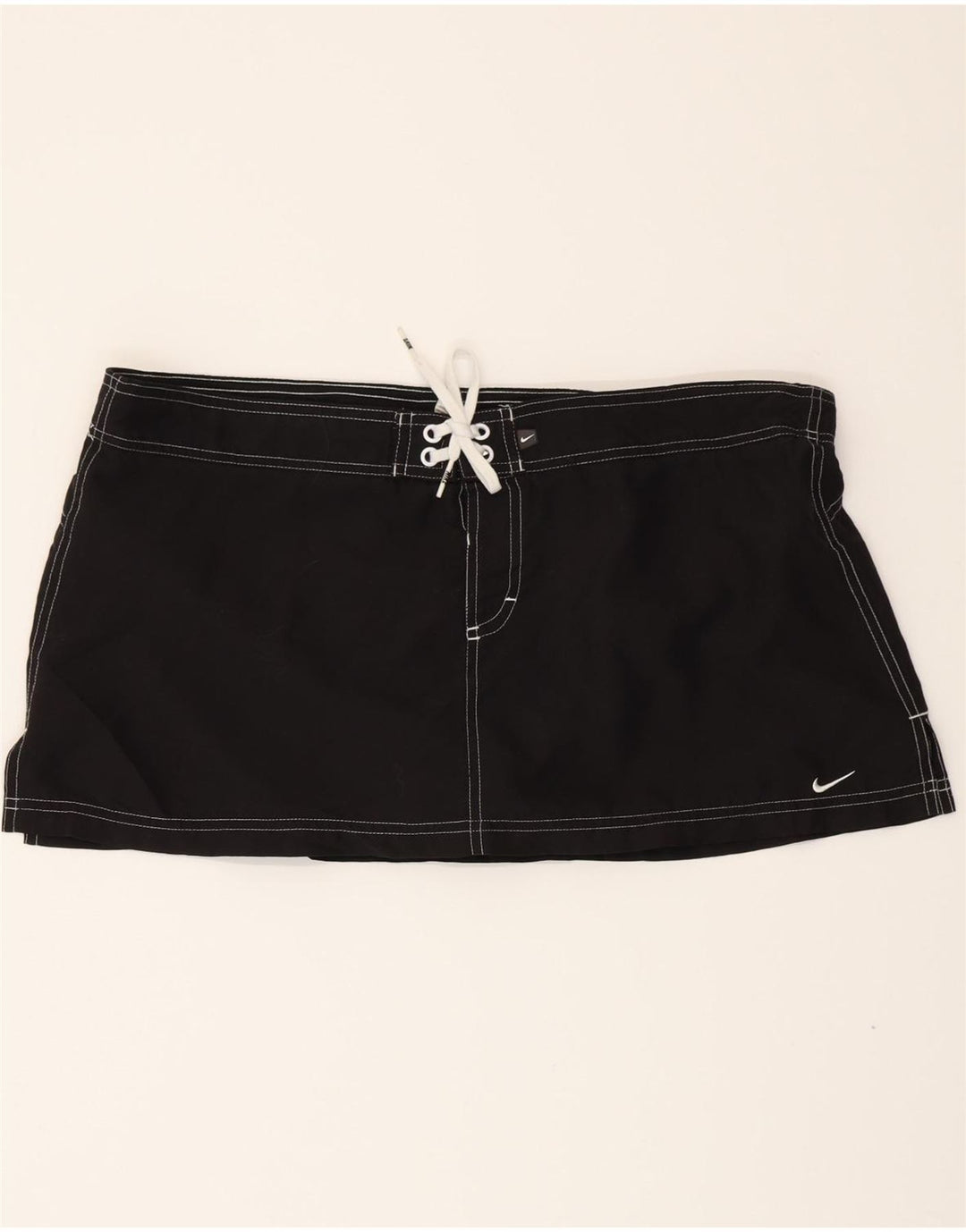 NIKE Womens Swimming Shorts UK 18 XL Black Polyester Vintage Nike and Second-Hand Nike from Messina Hembry 