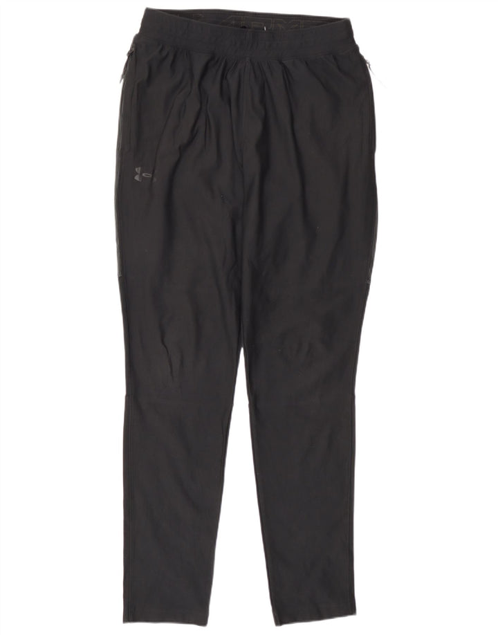 Under Armour Γυναικεία φόρμα παντελόνι UK 12 μεσαίο μαύρο πολυεστέρα