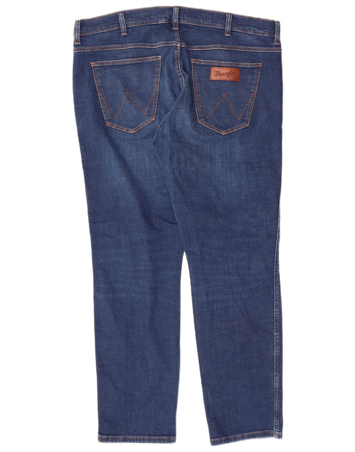 WRANGLER Ανδρικό τζιν Larston Slim Tapered W38 L32 Μπλε βαμβακερό