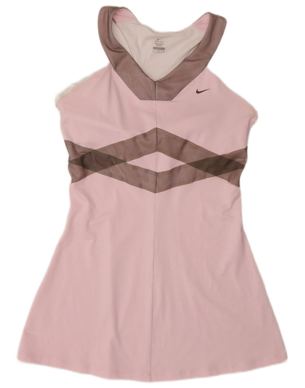 Nike γυναικείο αμάνικο φόρεμα τένις UK 14 με μεγάλο ροζ χρώμα