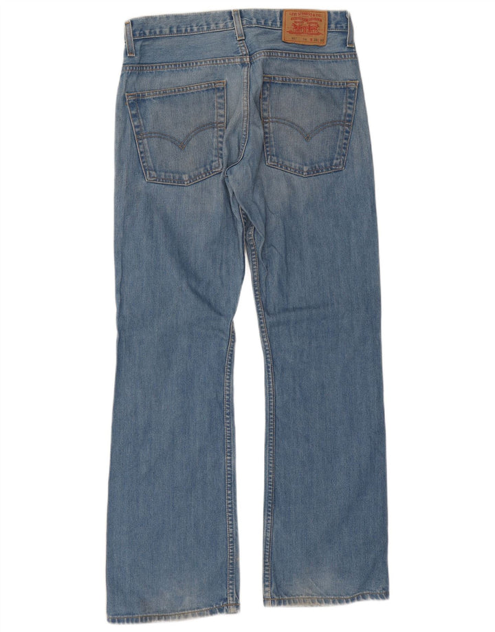 Ανδρικό LEVI'S 507 Bootcut Jeans W32 L32 Μπλε βαμβακερό
