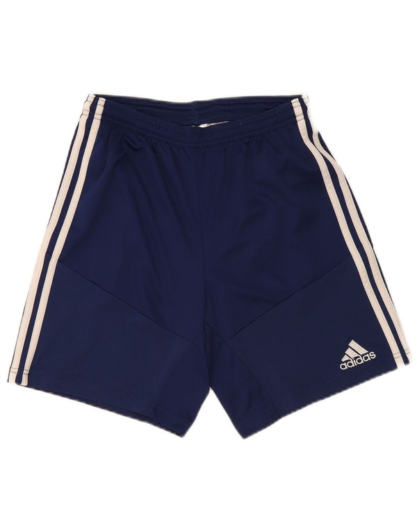 Adidas Boys Climacool σορτς 13-14 ετών XL Navy Blue Polyester