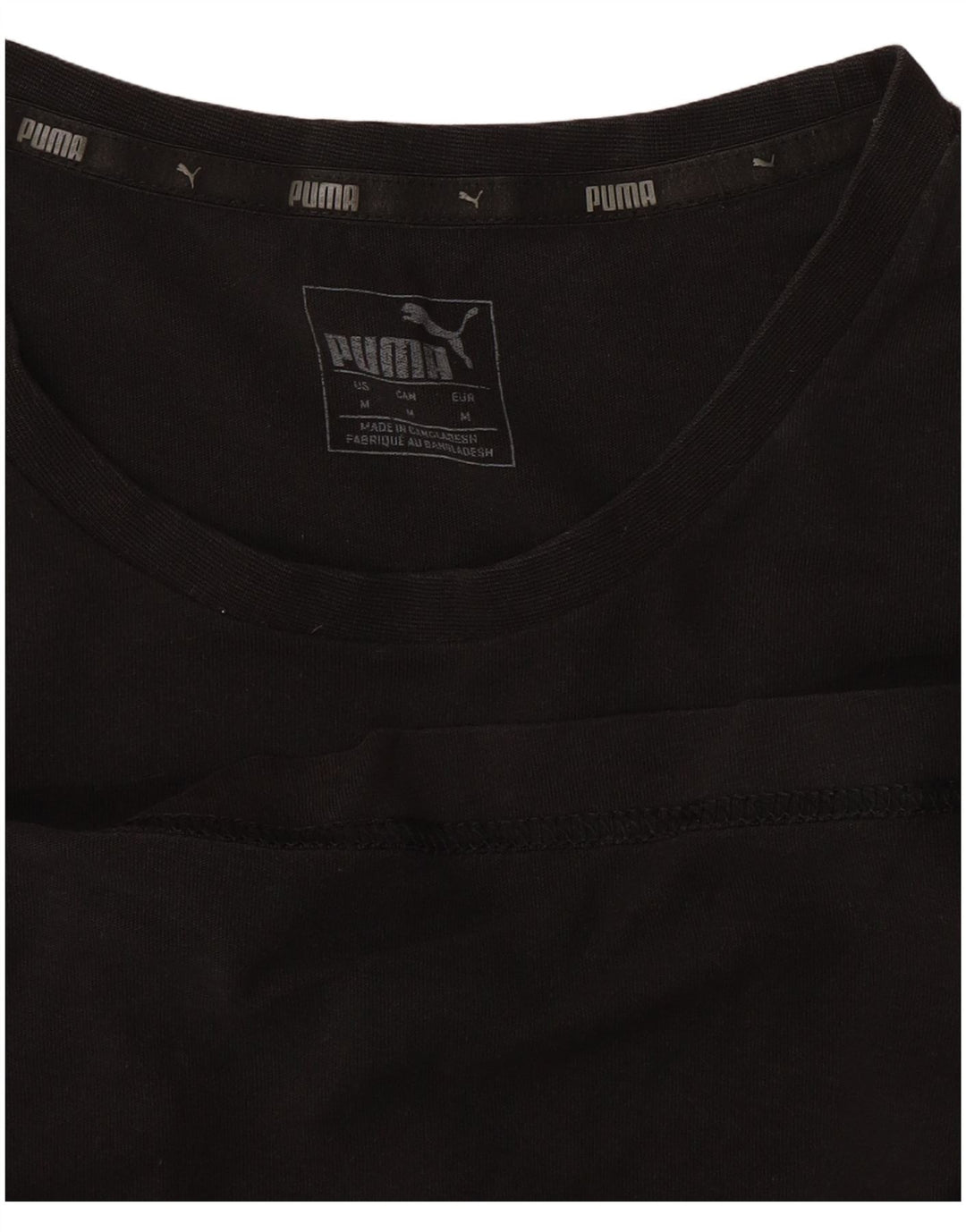 Ανδρικό T-Shirt Puma Top Μεσαίο Μαύρο