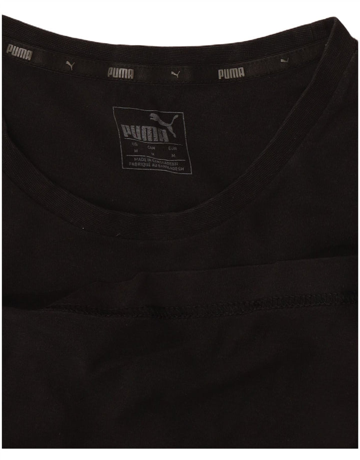 Ανδρικό T-Shirt Puma Top Μεσαίο Μαύρο