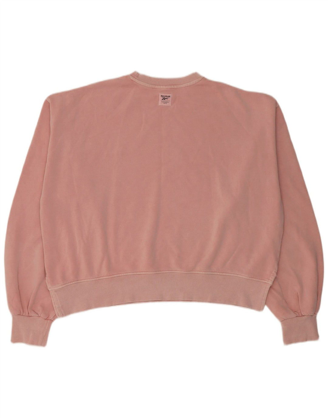 Γυναικεία φούτερ Reebok Crop, Jumper UK 14, Μεσαίο ροζ βαμβακερό