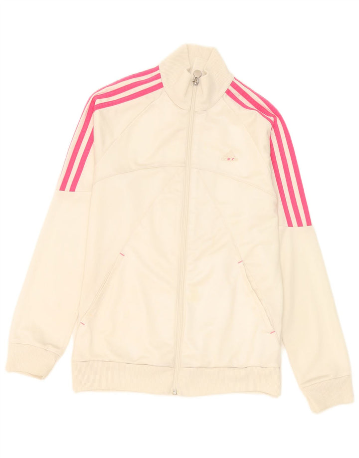 Adidas Graphic αθλητική φόρμα Adidas Top Jacket 14-15 ετών Λευκός Πολυεστέρας