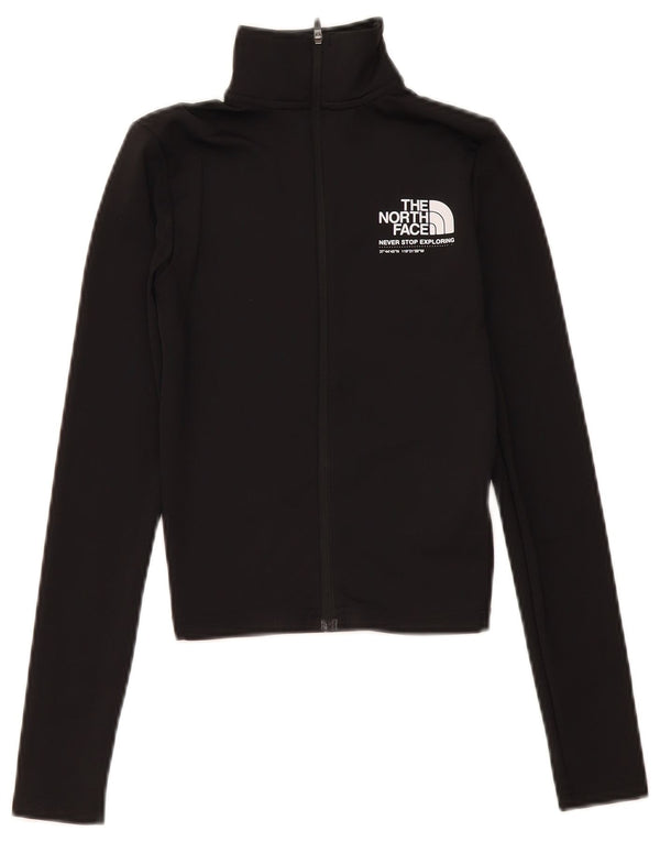 The North Face Womens Crop Graphic αθλητική φόρμα Top Jacket UK 4 XS Black