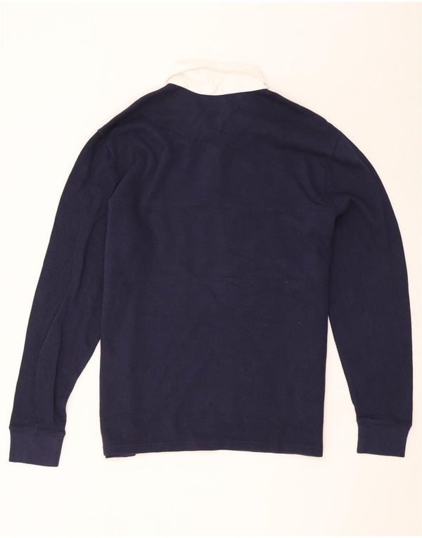 Levi's Mens Broncos Graphic Rugby Polo πουκάμισο μεγάλο μπλε ναυτικό χρώμα