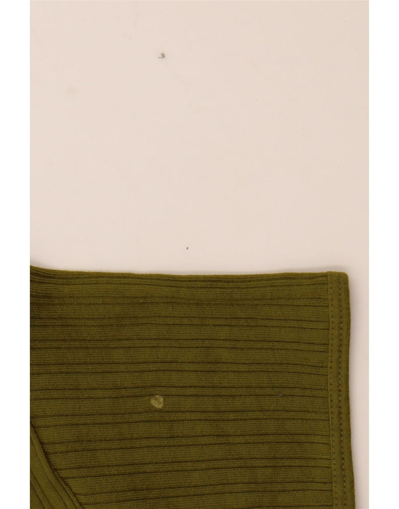 KENZO Mens T-Shirt Top XS Khaki Cotton Vintage Kenzo and Second-Hand Kenzo from Messina Hembry 