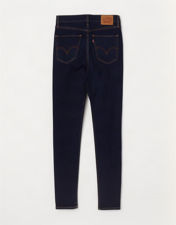 Γυναικείο τζιν Levi's Mile High Super Skinny W27 L32 Μπλε βαμβακερό