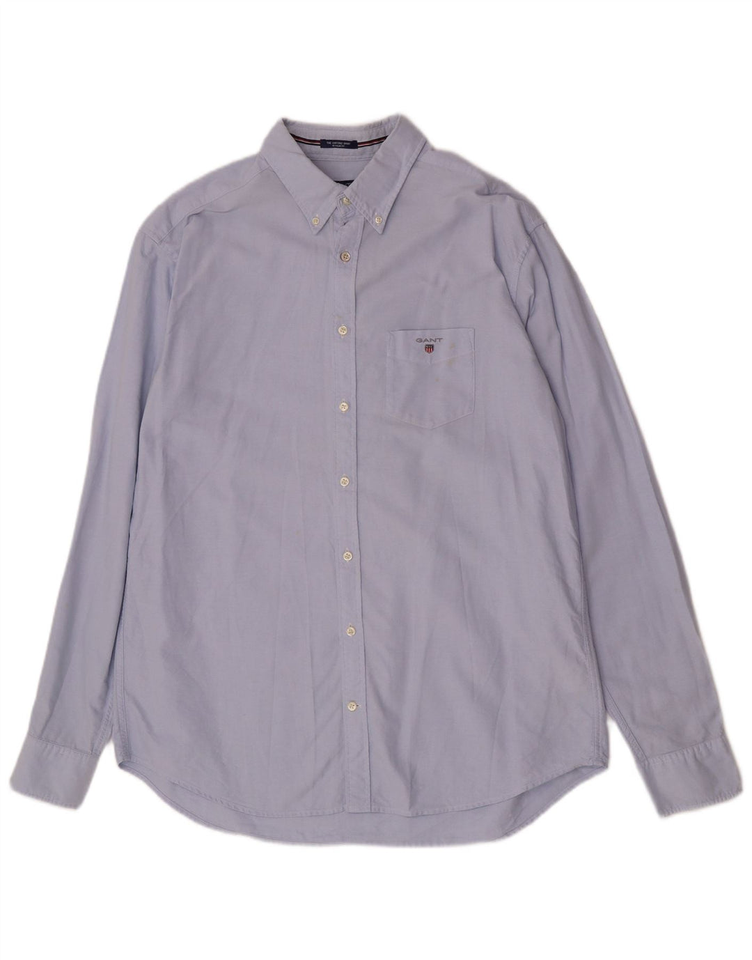 Ανδρικό πουκάμισο Gant Regular Fit Size 17 1/2 XL Μπλε βαμβακερό