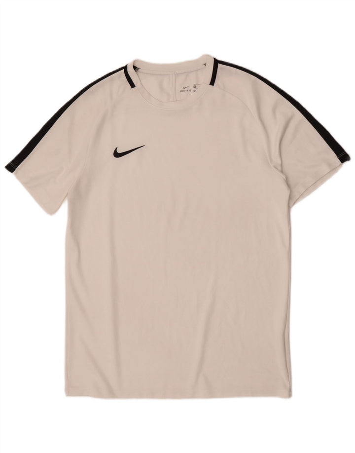 Ανδρικό T-shirt Nike Dri Fit Top Large White Colourblock Polyester