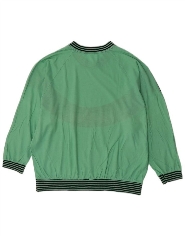 Γυναικεία φούτερ Huber Jumper EU 40 Medium Green Colourblock Retro