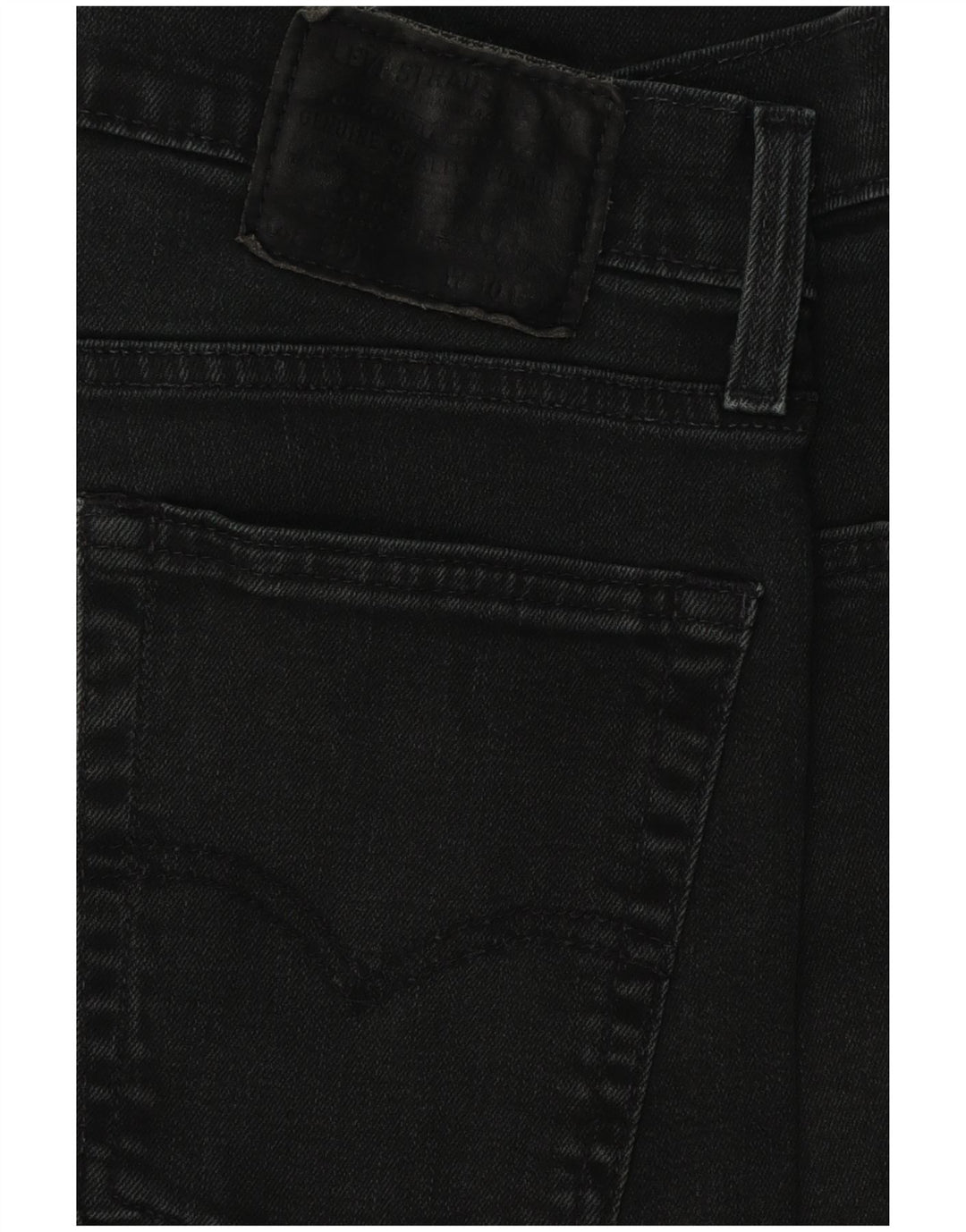 Levi's Womens 511 Slim Jeans W30 L30 Μαύρο βαμβακερό
