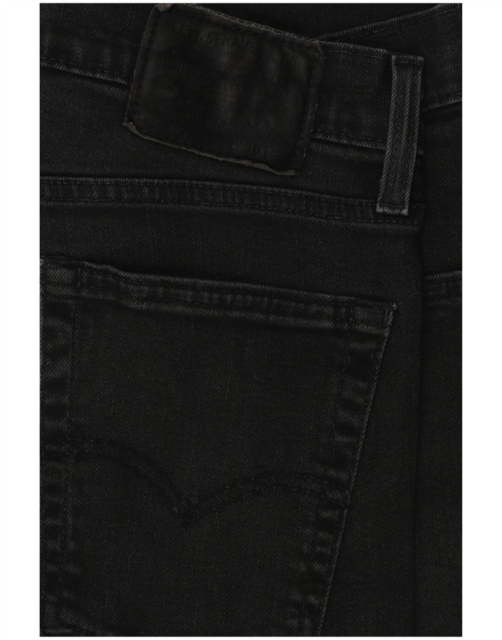 Levi's Womens 511 Slim Jeans W30 L30 Μαύρο βαμβακερό