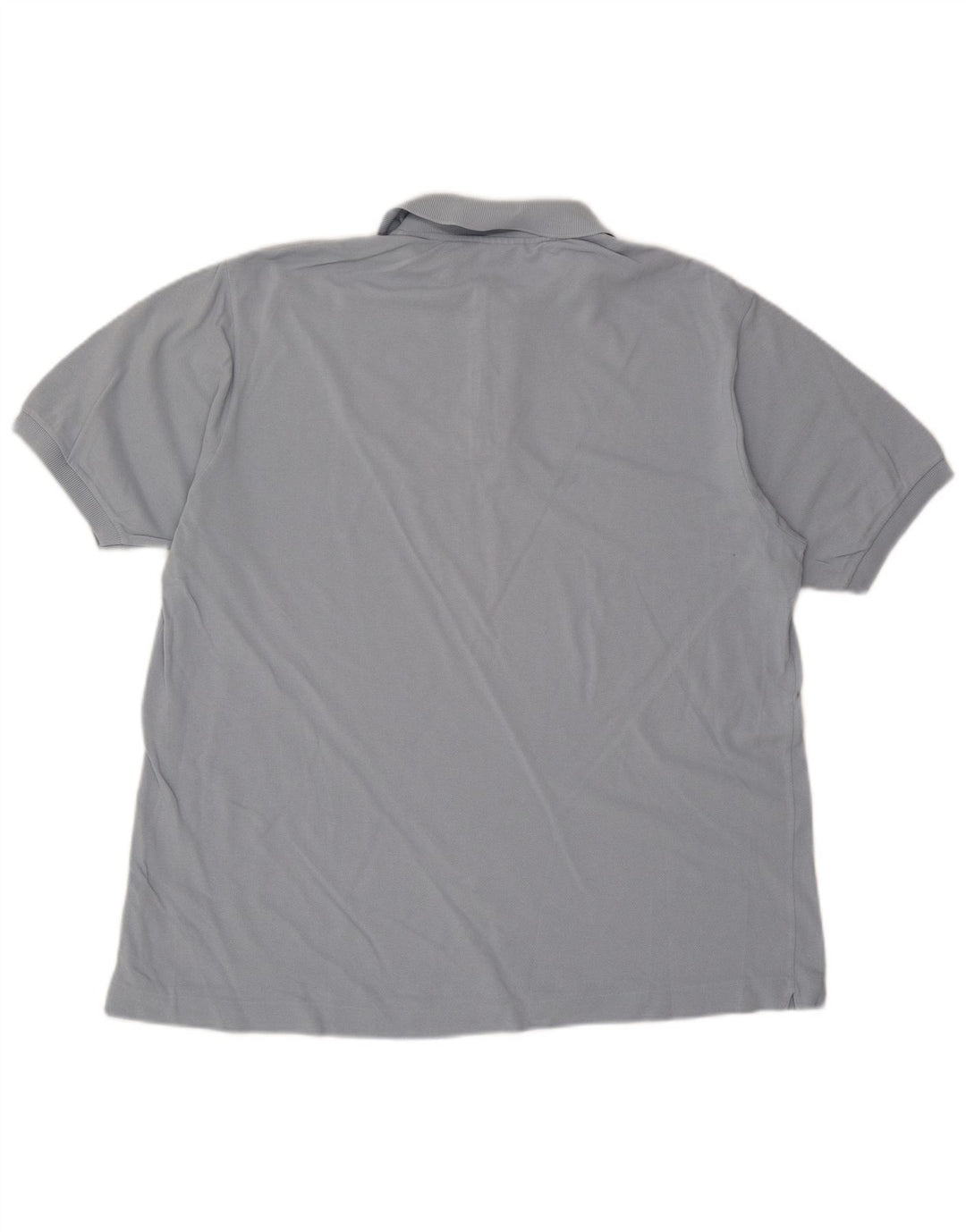 LACOSTE Mens Polo Shirt Size 7 2XL Blue Cotton