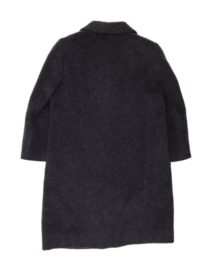 AREZIA Womens Overcoat IT 50 XL Navy Blue Wool Vintage Arezia and Second-Hand Arezia from Messina Hembry 