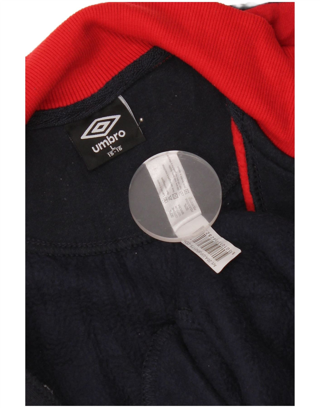 Ολόσωμη φόρμα Umbro Boys Top μπουφάν 15-16 ετών Μεγάλο Navy Blue Colorblock