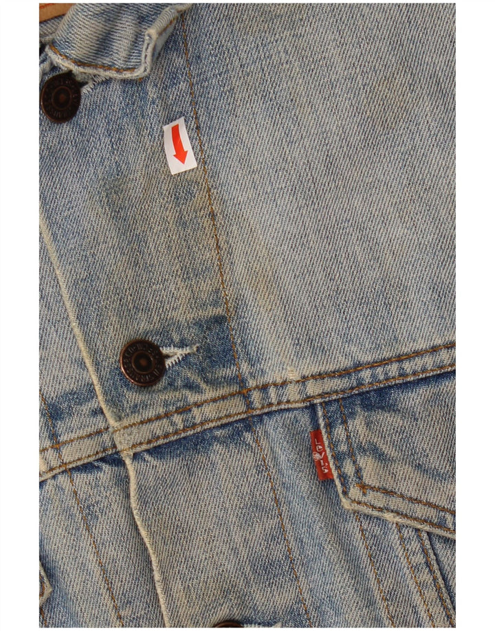 Ανδρικό τζιν μπουφάν Levi's UK 40 μεγάλο μπλε βαμβακερό