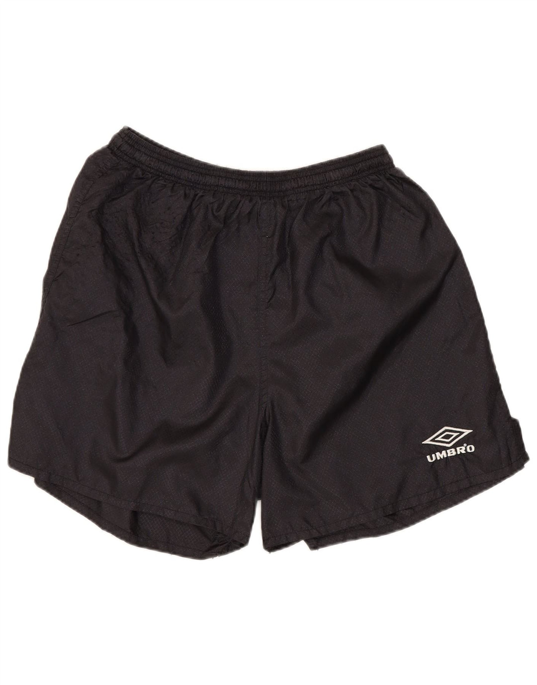Γυναικείο αθλητικό σορτς UMBRO UK 12 Medium Black Argyle/Diamond Nylon
